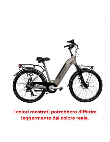 BICI E-BIKE LINEA VENERE MISURA 26 BATTERIA INTEGRATA 36V 13AH E-VEN26INT-D MOTORE POSTERIORE 45 NM BICICLETTA CITY BIKE DA DONN