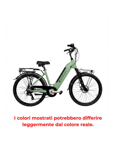 BICI E-BIKE LINEA VENERE MISURA 26 BATTERIA INTEGRATA 36V 13AH E-VEN26INT-D MOTORE POSTERIORE 45 NM BICICLETTA CITY BIKE DA DONN