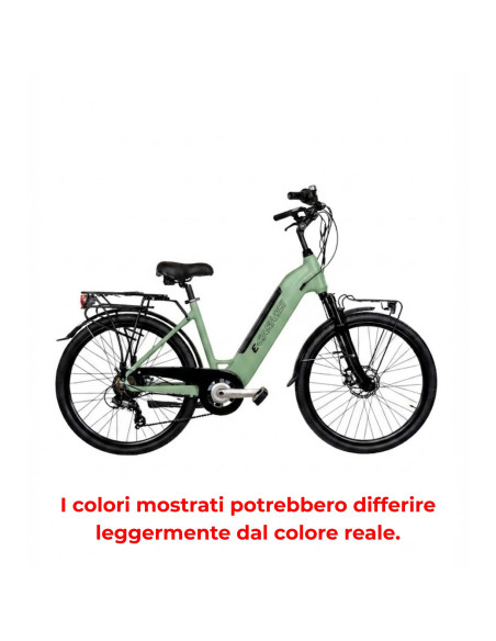 BICI E-BIKE LINEA VENERE MISURA 26 BATTERIA INTEGRATA 36V 13AH E-VEN26INT-D MOTORE POSTERIORE 45 NM BICICLETTA CITY BIKE DA DONN