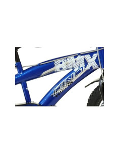 BICI DA BAMBINO MISURA 14" ART.  145XC-13 BICICLETTA DA BIMBO STILE BMX DINO BIKES COLORE BLU 2