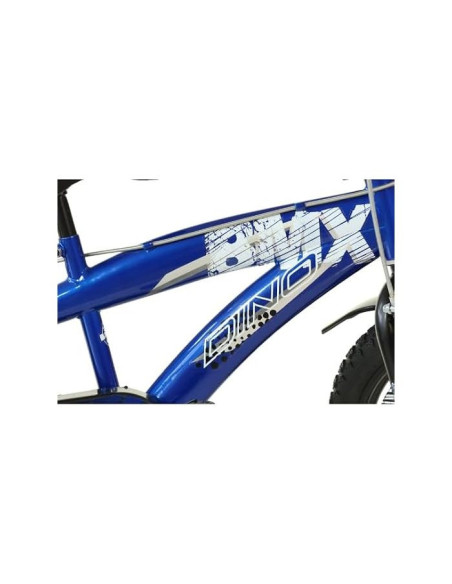 BICI DA BAMBINO MISURA 16" ART. 165XC-13 BICICLETTA DA BIMBO STILE BMX DINO BIKES COLORE BLU