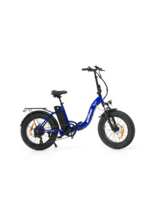BICI E-BIKE MISURA 20 FAT BIKE MONROAD GYRA E1 BICICLETTA ELETTRICA CON SCAVALCO BASSO PIEGHEVOLE IN ALLUMINIO BATTERIA 36V 10.4