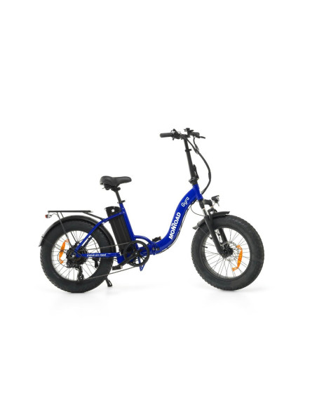 BICI E-BIKE MISURA 20 FAT BIKE MONROAD GYRA E1 BICICLETTA ELETTRICA CON SCAVALCO BASSO PIEGHEVOLE IN ALLUMINIO BATTERIA 36V 10.4