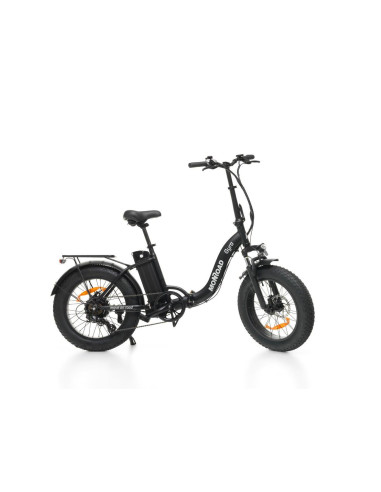BICI E-BIKE MISURA 20 FAT BIKE MONROAD GYRA E1 BICICLETTA ELETTRICA CON SCAVALCO BASSO PIEGHEVOLE IN ALLUMINIO BATTERIA 36V 10.4
