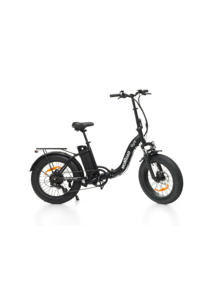 BICI E-BIKE MISURA 20 FAT BIKE MONROAD GYRA E1 BICICLETTA ELETTRICA CON SCAVALCO BASSO PIEGHEVOLE IN ALLUMINIO BATTERIA 36V 10.4