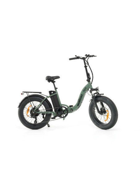 BICI E-BIKE MISURA 20 FAT BIKE MONROAD GYRA E1 BICICLETTA ELETTRICA CON SCAVALCO BASSO PIEGHEVOLE IN ALLUMINIO BATTERIA 36V 10.4