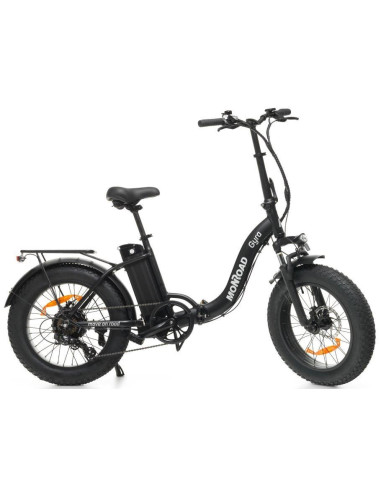 BICI E-BIKE MISURA 20 FAT BIKE MONROAD GYRA E1 BICICLETTA ELETTRICA CON SCAVALCO BASSO PIEGHEVOLE IN ALLUMINIO BATTERIA 36V 10.4