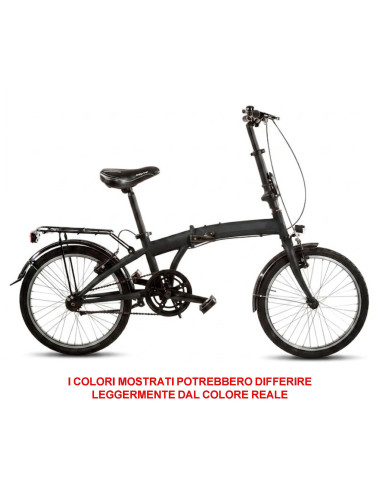 BICI RICHIUDIBILE LINEA FOLDING MISURA 20 TELAIO IN ACCIAIO SENZA CAMBIO 1V BICICLETTA PIEGHEVOLE FOLD20SC