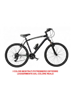 BICI MISURA 26 UOMO MOUNTAIN BIKE LINEA KUSTER CAMBIO 21V MTB KR26 IN ALLUMINIO FORCELLA AMMORTIZZATA