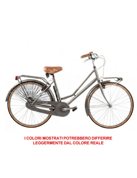 BICI RETRO1VD – CITY BIKE DA DONNA, RUOTE 26", SENZA CAMBIO – LINEA RETRÒ MARCA CICLI PUZONE  La RETRO1VD è la city bike da donn
