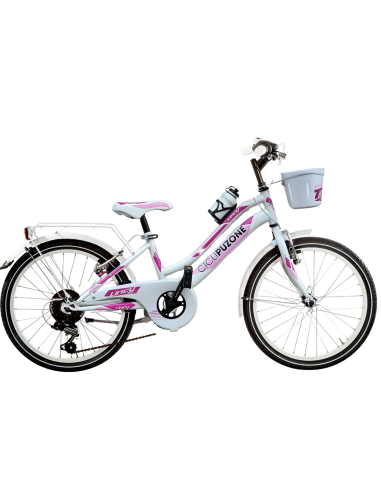 BICI MISURA 20 BIMBA BICICLETTA MOUNTAIN BIKE BAMBINA MODELLO LINCY MTB LY20CC CON CAMBIO 6V