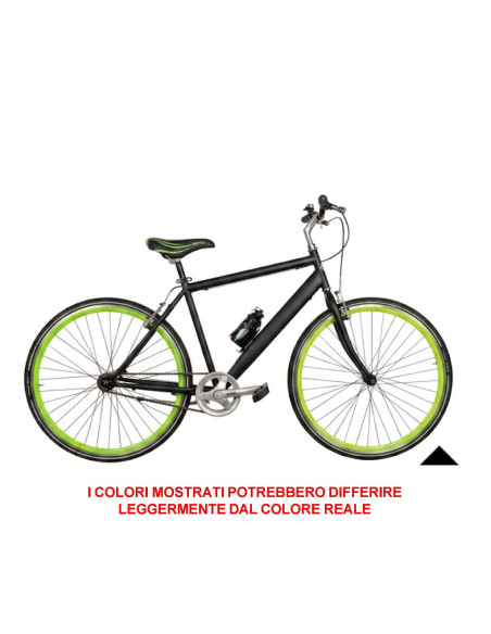 BICI DA UOMO IBRIDO MISURA 28 PISTA BICICLETTA SENZA CAMBIO 1V DA STRADA