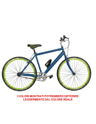BICI DA UOMO IBRIDO MISURA 28 PISTA BICICLETTA SENZA CAMBIO 1V DA STRADA