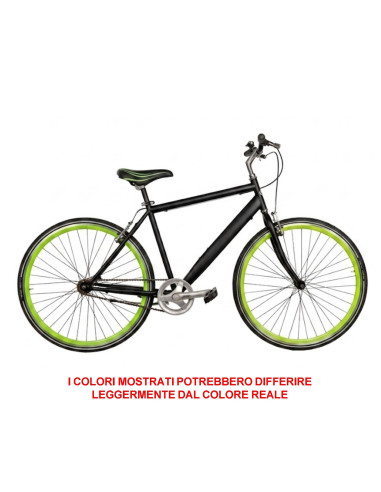BICI DA UOMO IBRIDO MISURA 28 PISTA BICICLETTA SENZA CAMBIO 1V DA STRADA