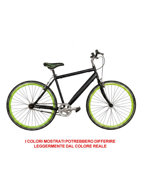 BICI DA UOMO IBRIDO MISURA 28 PISTA BICICLETTA SENZA CAMBIO 1V DA STRADA