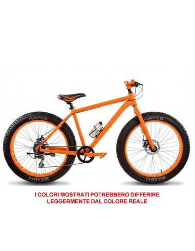 BICI DA UOMO MISURA 26 TELAIO IN ALLUMINIO FAT BIKE LINEA CROW FAT26 8V CAMBIO ACERA DOPPIO FRENIO A DISCO MECCANICO