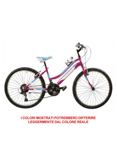 BICI DA DONNA MOUNTAIN BIKE 26 MTB LINCY BICICLETTA LY26 CON CAMBIO 18V
