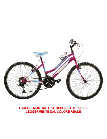 BICI DA DONNA MOUNTAIN BIKE 26 MTB LINCY BICICLETTA LY26 CON CAMBIO 18V