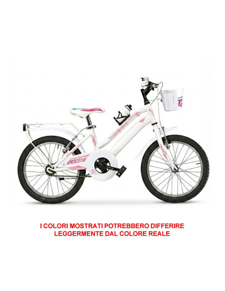 BICI A SFERA BIMBA MISURA 18 MOUNTAIN BIKE BAMBINA MODELLO LINCY LY18 MTB 1V