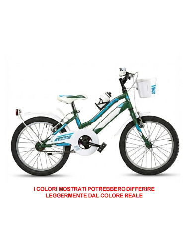 BICI A SFERA BIMBA MISURA 18 MOUNTAIN BIKE BAMBINA MODELLO LINCY LY18 MTB 1V