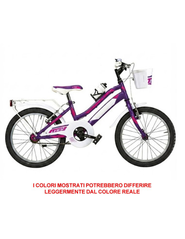 BICI A SFERA BIMBA MISURA 18 MOUNTAIN BIKE BAMBINA MODELLO LINCY LY18 MTB 1V