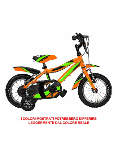 BICI A SFERA BIMBO MISURA 14 MOUNTAIN BIKE MODELLO VORTEX VX14 BICICLETTA MTB DA BAMBINO 1V