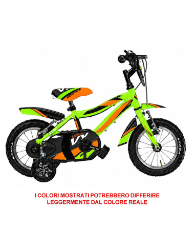 BICI A SFERA BIMBO MISURA 14 MOUNTAIN BIKE MODELLO VORTEX VX14 BICICLETTA MTB DA BAMBINO 1V