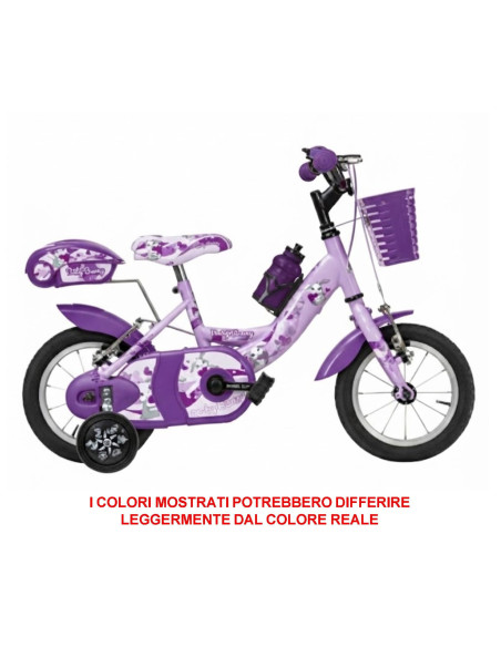 BICI BIMBA MISURA 12 TELAIO VENERE MODELLO BABY BUNNY BB12 BAMBINA 1V