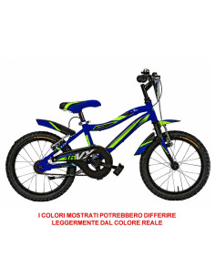 BICI A SFERA BIMBO MISURA 16 MOUNTAIN BIKE MODELLO VORTEX VX16 BICICLETTA MTB DA BAMBINO 1V