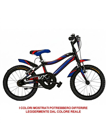 BICI A SFERA BIMBO MISURA 16 MOUNTAIN BIKE MODELLO VORTEX VX16 BICICLETTA MTB DA BAMBINO 1V