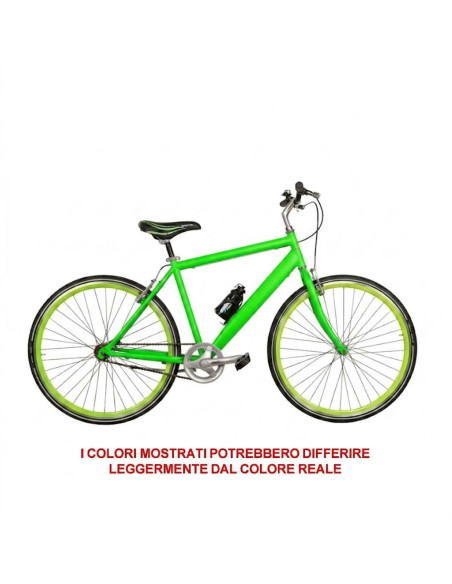 BICI DA UOMO IBRIDO MISURA 28 PISTA BICICLETTA SENZA CAMBIO 1V DA STRADA