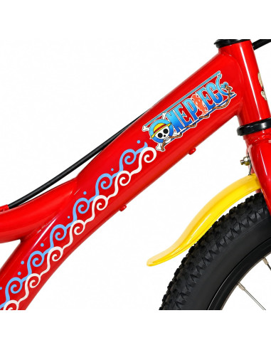 BICI DA BAMBINO MISURA 20" ART. 620-ONE BICICLETTA DINO BIKES DA BIMBO LINEA ONE PIECE Monkey D. Luffy SENZA CAMBIO