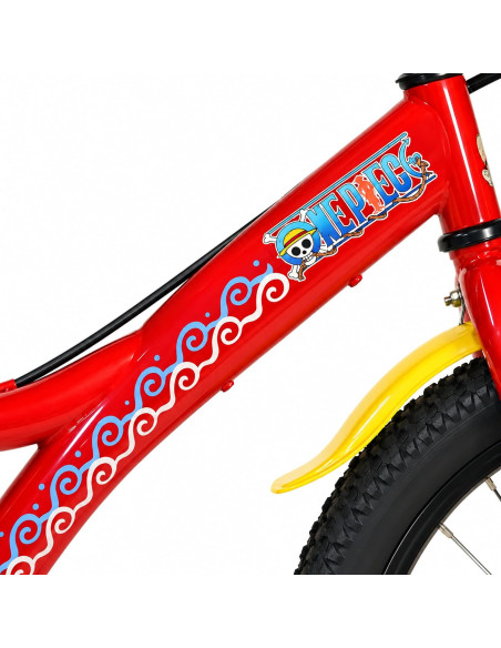 BICI DA BAMBINO MISURA 20" ART. 620-ONE BICICLETTA DINO BIKES DA BIMBO LINEA ONE PIECE Monkey D. Luffy SENZA CAMBIO