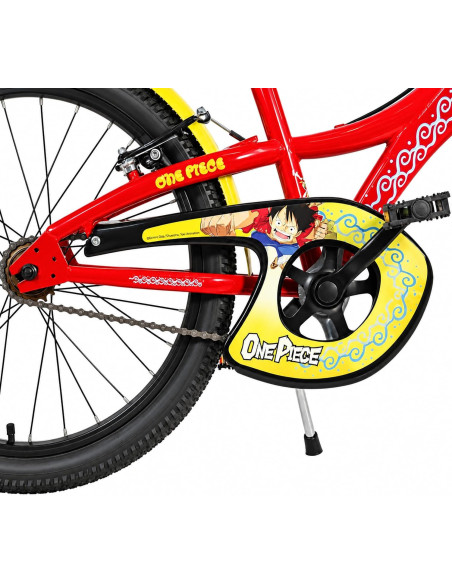 BICI DA BAMBINO MISURA 20" ART. 620-ONE BICICLETTA DINO BIKES DA BIMBO LINEA ONE PIECE Monkey D. Luffy SENZA CAMBIO