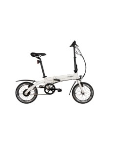 BICI E-BIKE PIEGHEVOLE MISURA 16 BATTERIA INTEGRATA 36V 7.8AH MOTORE POSTERIORE 250W 35NM BICICLETTA RICHIUDIBILE