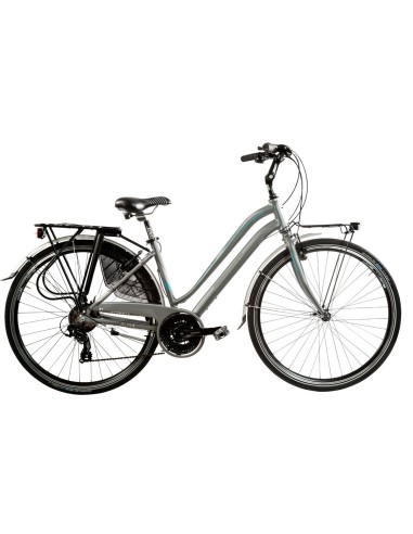 BICI CITY BIKE 28 AURA DONNA ALTUS 21V ALLUMINIO