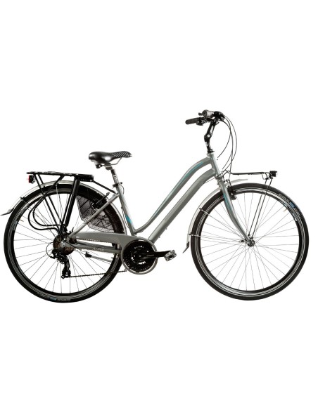 BICI CITY BIKE 28 AURA DONNA ALTUS 21V ALLUMINIO