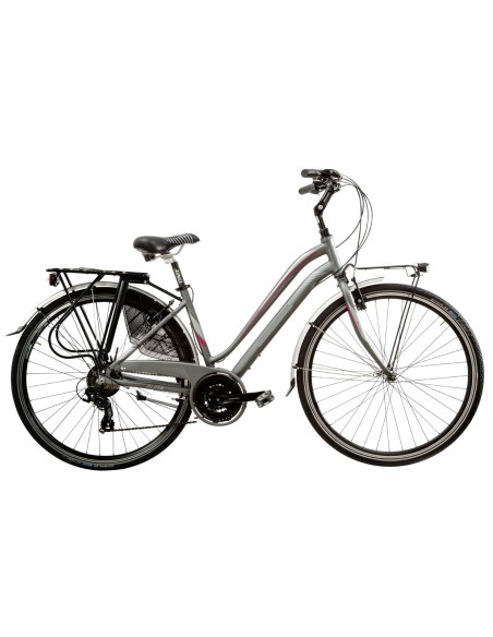 BICI CITY BIKE 28 AURA DONNA ALTUS 21V ALLUMINIO