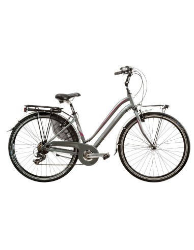 BICI CITY BIKE 28 AURA DONNA 7V ALLUMINIO