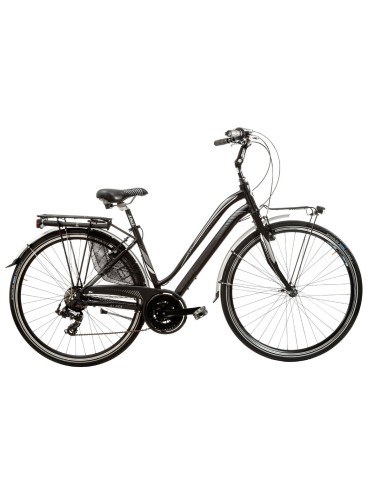 BICI CITY BIKE 28 AURA DONNA 21V ALLUMINIO