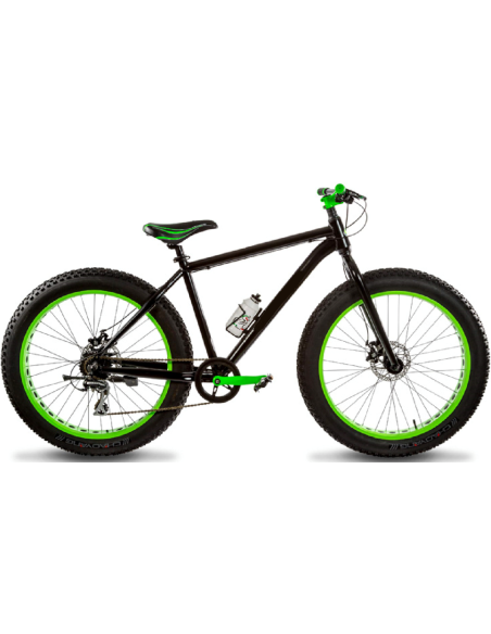BICI MOUNTAIN BIKE 26 FAT BIKE ACERA 8V FRENI A DISCO MECCANICO